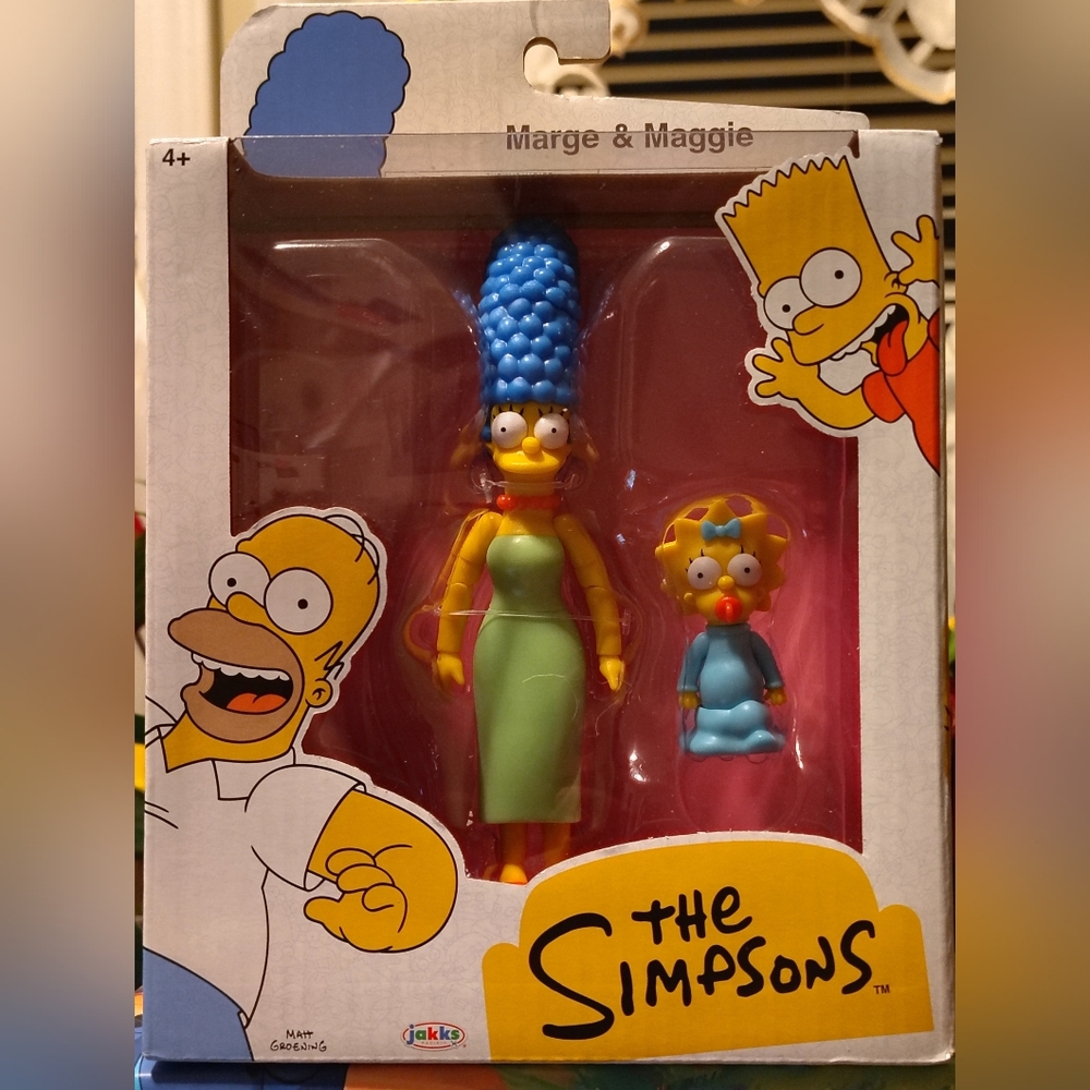 The Simpsons Marge & Maggie Action Figure Set